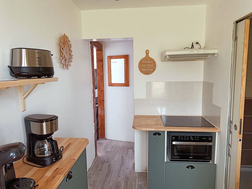 Appartement entier, 03.2* Appt La Digue 3*, rdc, parking gratuit mer à 50m in Ault, Région d'Abbeville