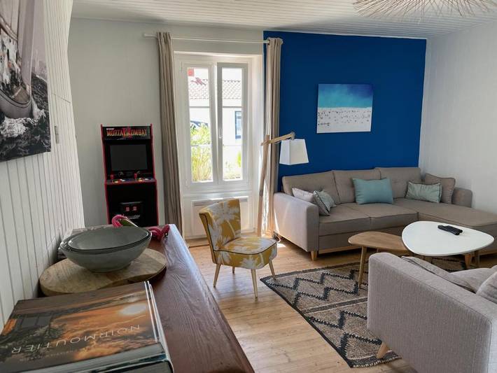Location de vacances pour 8 personnes, avec vue et jardin dans l'Herbaudière - 4