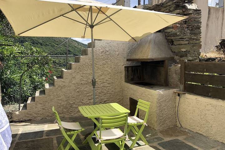 Maison de vacances pour 4 personnes, avec terrasse, animaux acceptés dans Cap Corse