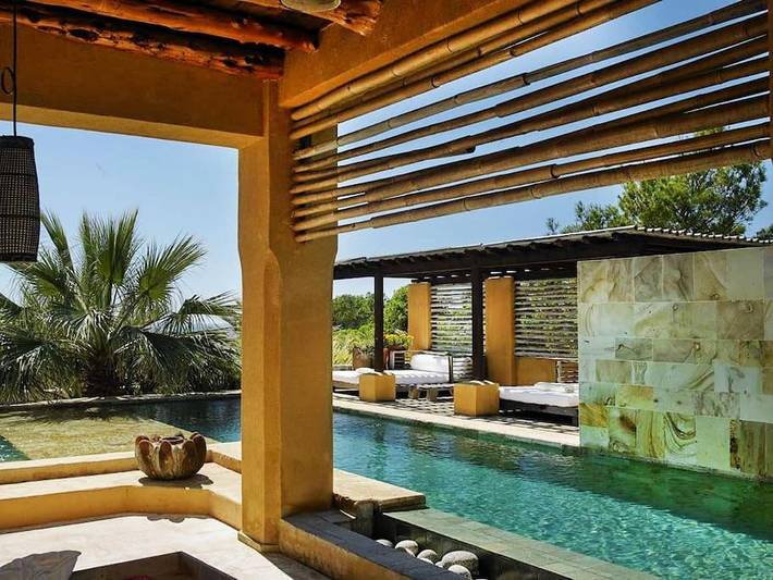 Ferienhaus für 8 Personen, mit Terrasse und Garten sowie Pool und Ausblick in Cala Carbó - 3
