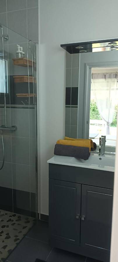 Twin Room with Garden View in Penvins, Sarzeau