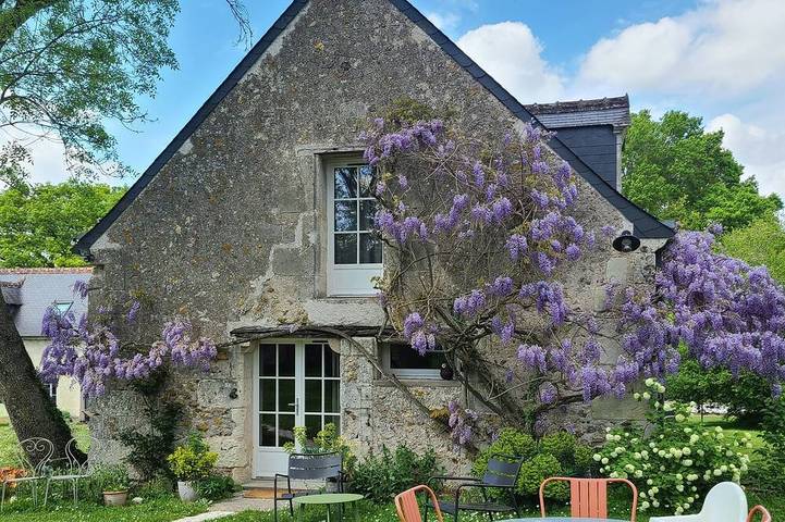 Location de vacances pour 5 personnes, avec Jardin et Piscine à Villandry