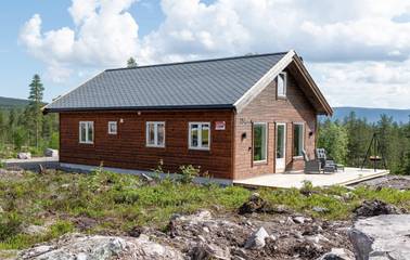 Ferienhaus für 9 Personen, mit Terrasse und Garten in Trysil