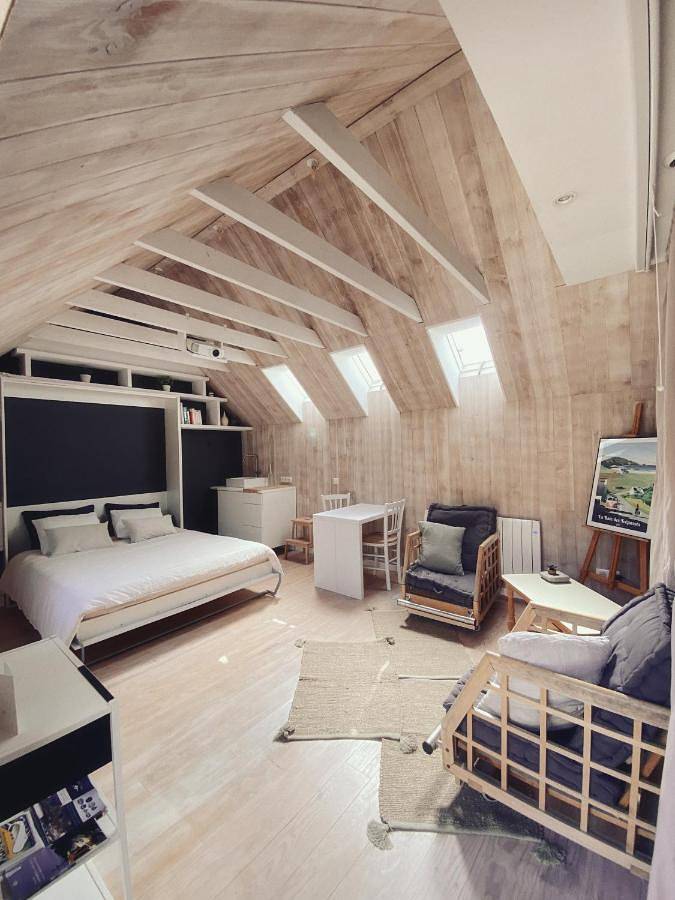 Chambre d’hôte pour 2 personnes, avec Terrasse ainsi que Jardin et Vue