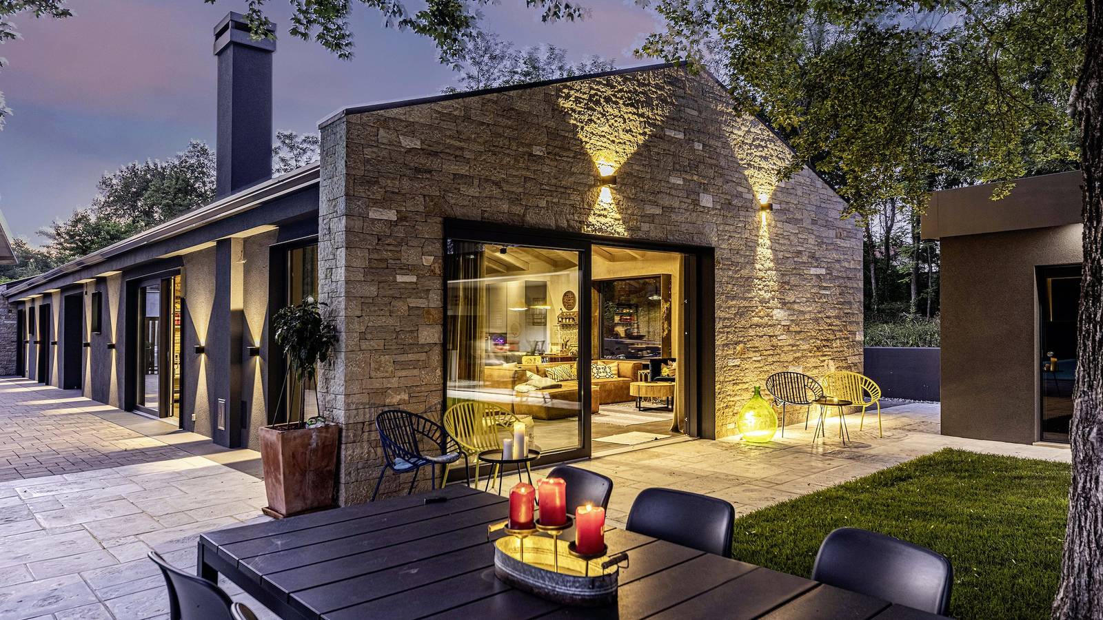 Villa pour 8 personnes avec balcon/terrasse in Brajkovići, Pazin