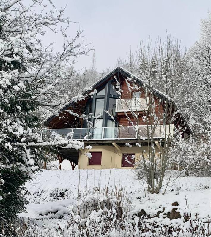 Chalet pour 8 personnes, avec Balcon/Terrasse ainsi que Terrasse et Jardin à Basse-sur-le-Rupt
