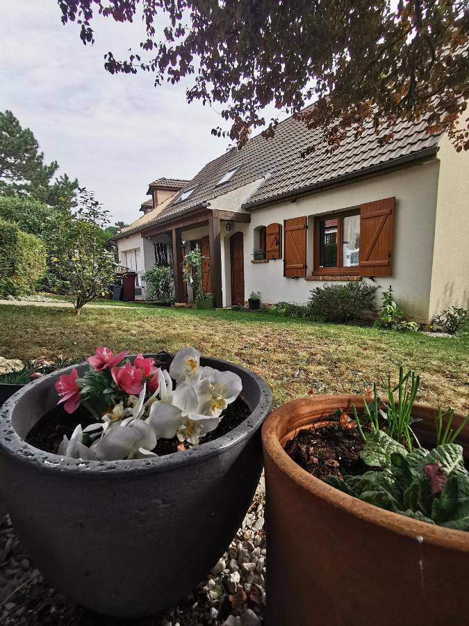 Location de vacances pour 8 personnes, avec jardin ainsi que terrasse et piscine à Thorigny-sur-Marne - 2