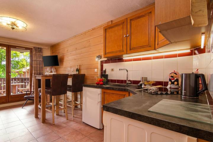 Gîte pour 3 personnes, avec balcon, adapté aux familles à Les Houches - 4