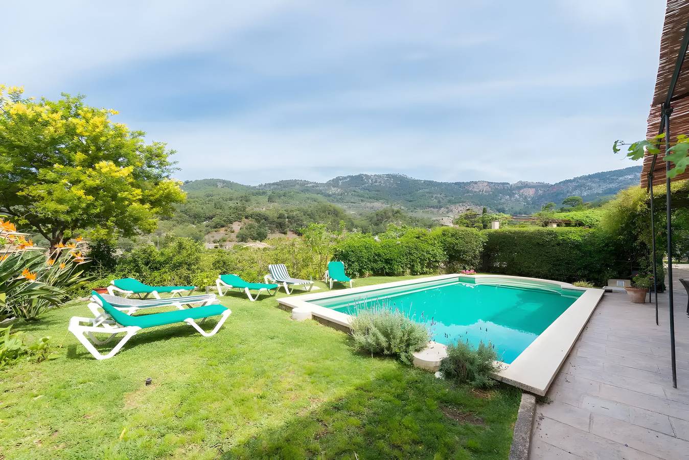 Villa con piscina y vistas impresionantes en Sóller in Biniaraix, Fornalutx