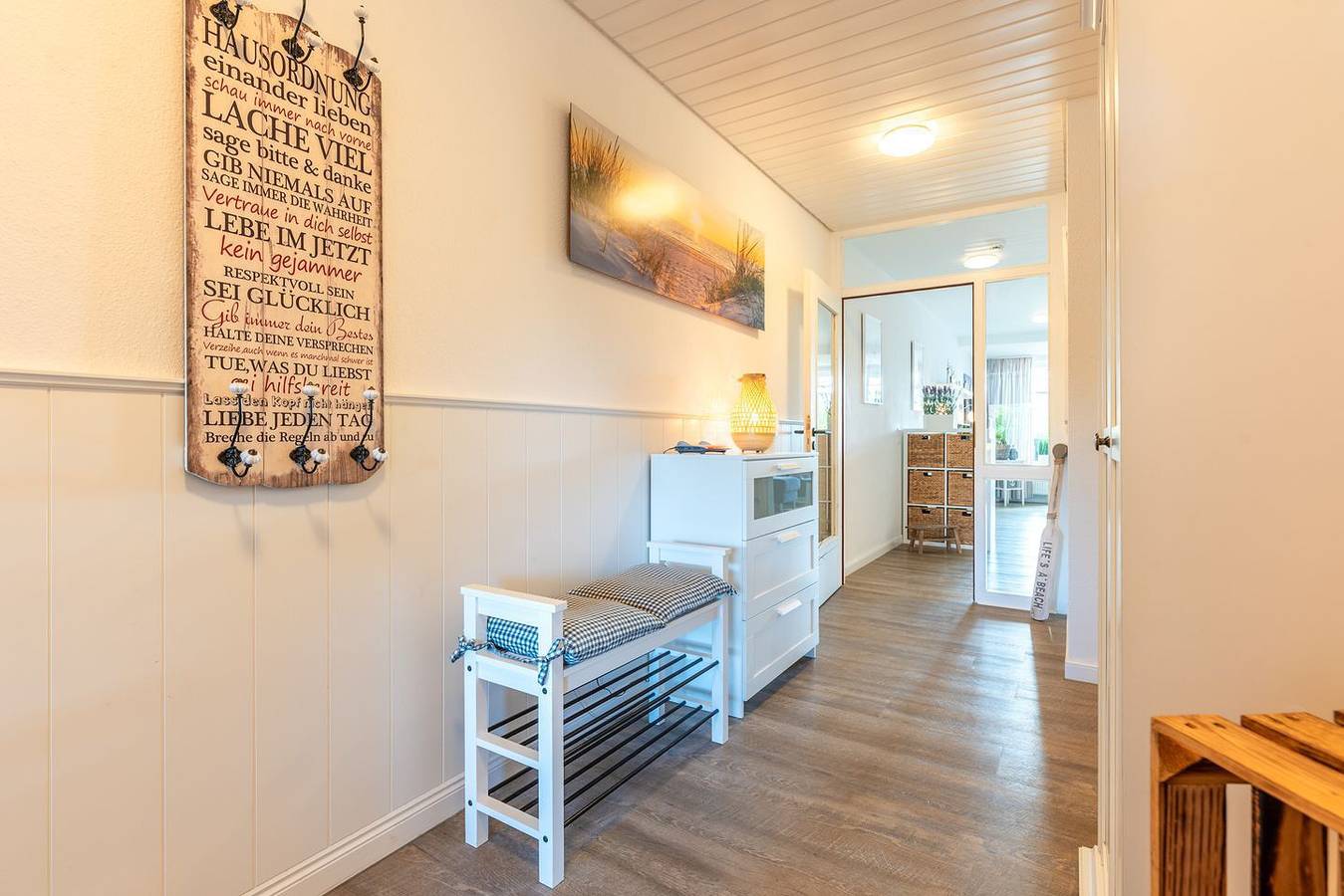 Ganze Wohnung, 3-Zimmer im Erdgeschoß mit Terrasse nach Süden und Strandnah in Greveling, Wyk auf Föhr