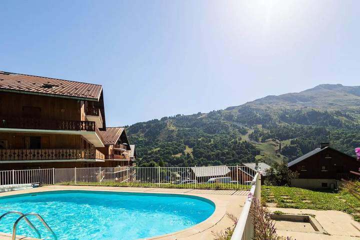 Ganzes Studio, Studio Kabine 4 Personen 2* exponiert Süd in Valloire, Region Saint-Jean-de-Maurienne