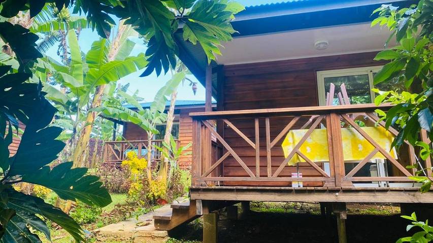 Maison de vacances pour 2 personnes, avec vue ainsi que balcon et jardin dans Polynésie française - 4