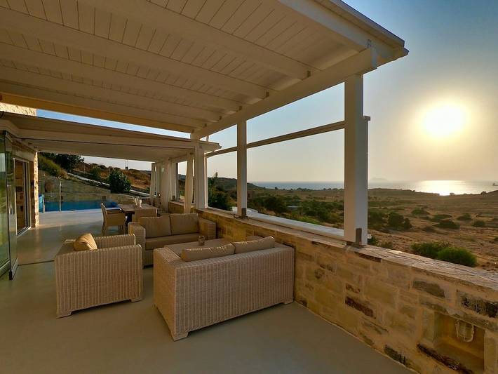 Ferienhaus für 8 Personen, mit Whirlpool und Terrasse sowie Kinderpool und Pool in Pitsidia - 3