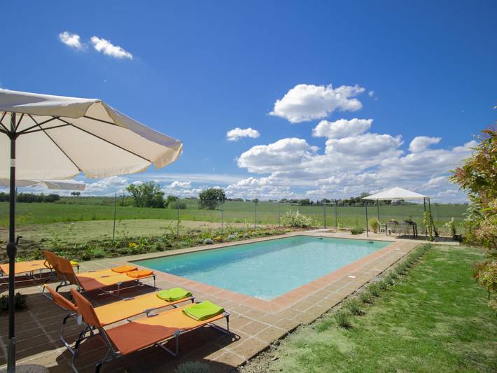 Location de vacances pour 6 personnes, avec jardin et vue à Castiglione del Lago - 2