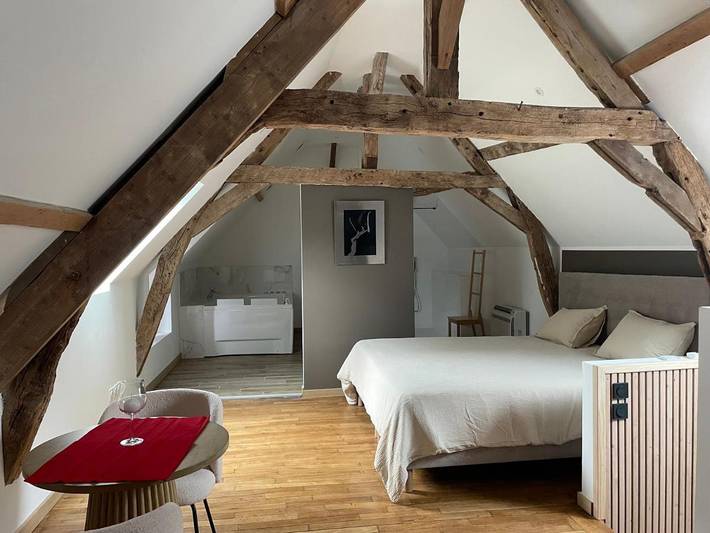 Appartement de vacances pour 2 personnes, avec jacuzzi et jardin