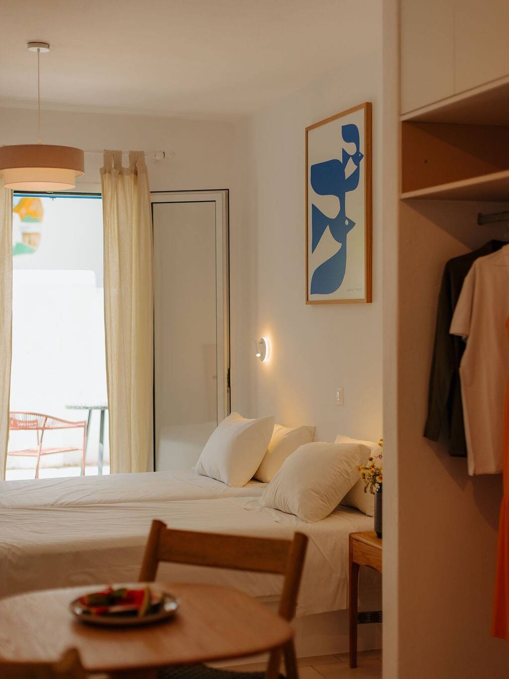 Room 'Studio 3' with Private Terrace, Wi-Fi and Air Conditioning in Parikiá, Paros