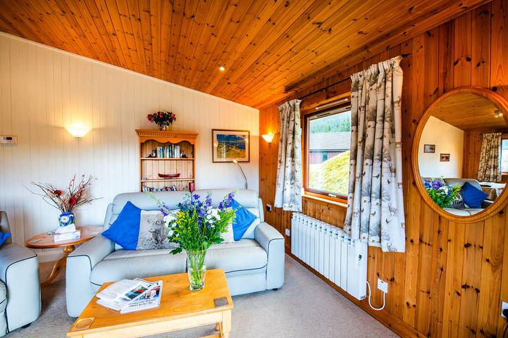 Chalet für 3 Personen mit Garten in Stirling und Umgebung