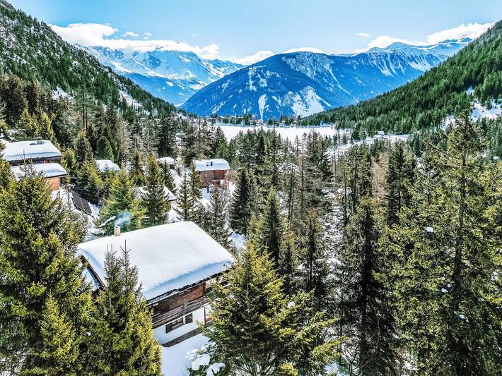 Gîte pour 8 personnes, avec balcon à Orsières - 3