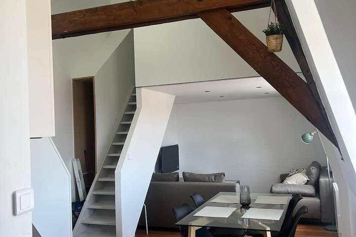 Ganze Wohnung, Duplex 4/6pers in the heart of Audresselles 150 meters from the beach in Audresselles, Boulogne-sur-Mer und Umgebung