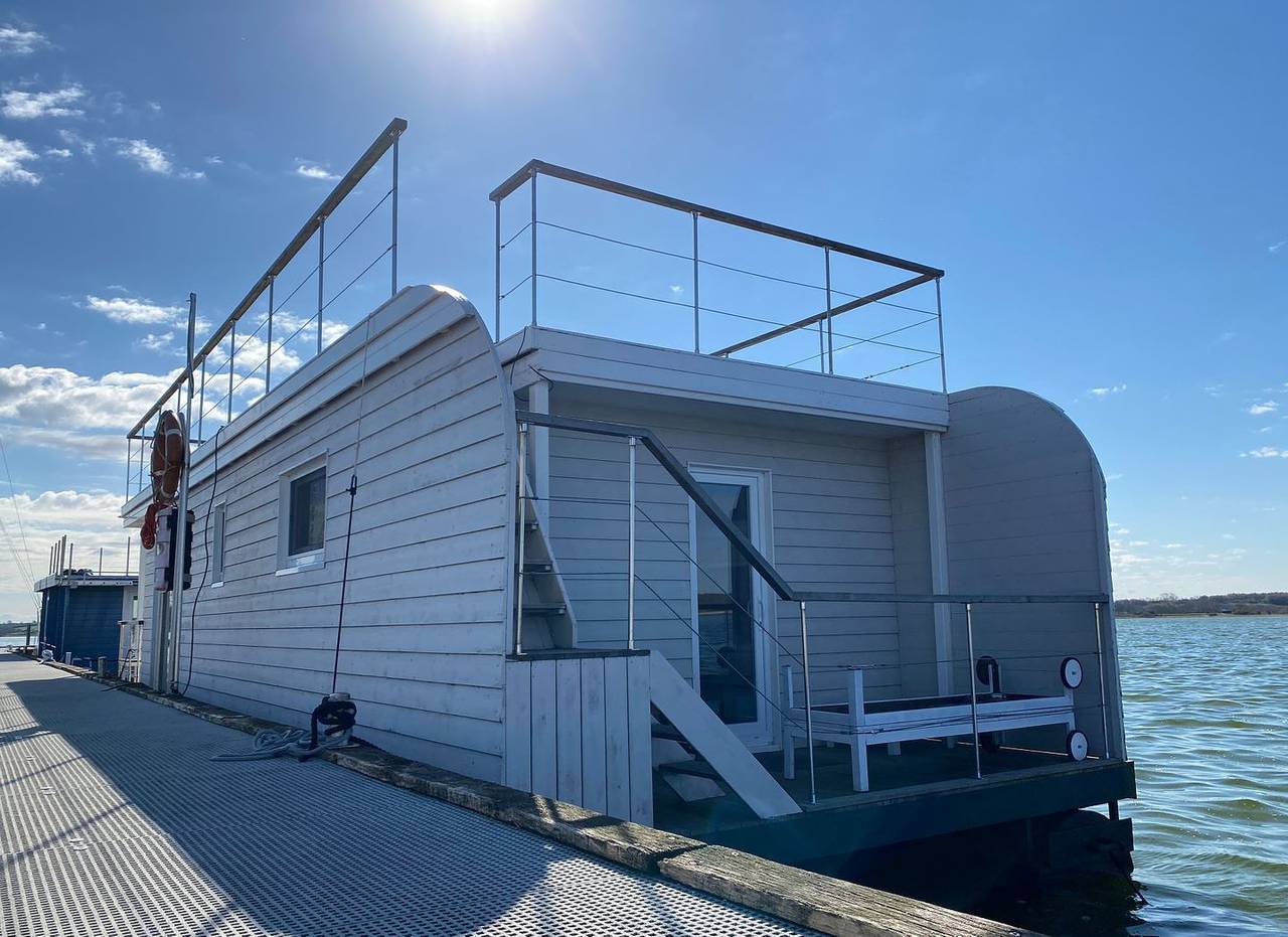 Hausboot Urlaub in Schleswig, mitten in der Stadt - auf der Koje Kæte möglich. in Schleswig, Schleswig & Umgebung