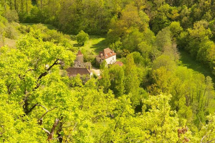 Location de vacances pour 3 personnes, avec jardin, animaux acceptés à Salvagnac-Cajarc - 2