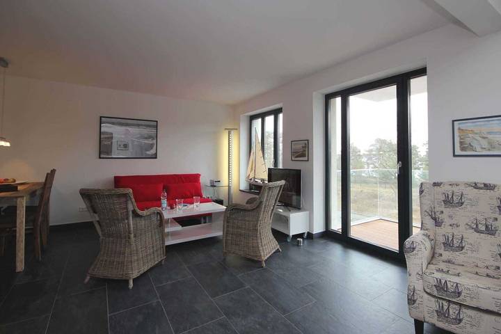 Geheel vakantieappartement, Vakantieappartement voor 2 personen met balkon in Strand Prora, Binz