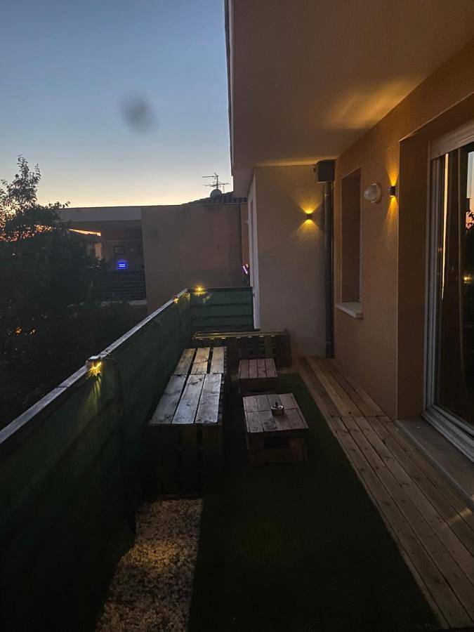 Gîte pour 2 personnes, avec vue et balcon, animaux acceptés à Quint-Fonsegrives - 4