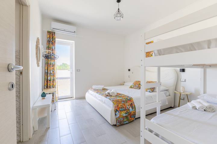 Appartement entier, Appartement "Luna Rossa" avec terrasse privée et Wi-Fi in Granelli, Pachino