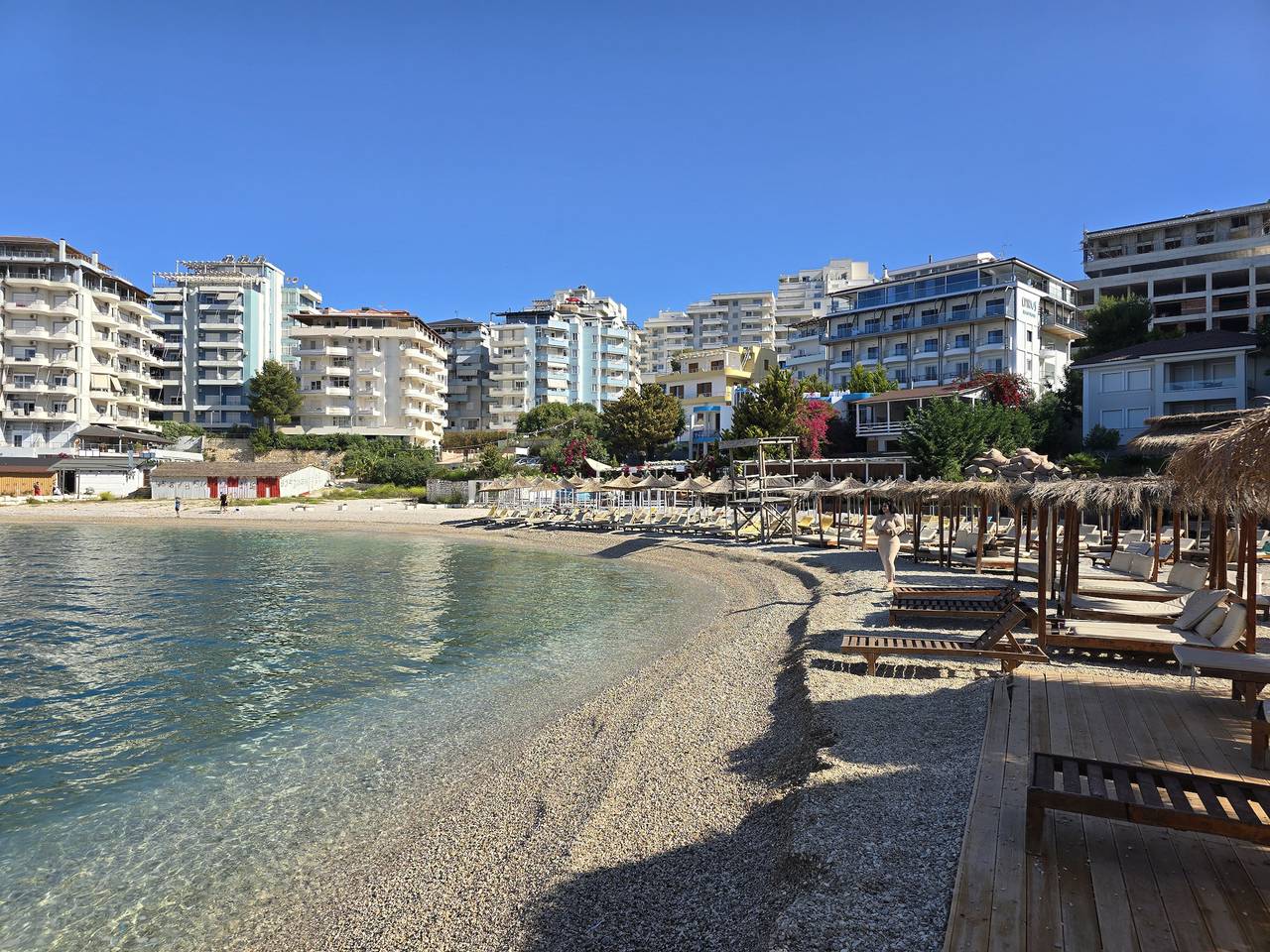 Ganze Wohnung, Ferienwohnung für 3 Personen mit Balkon in Sarandë, Vlorë