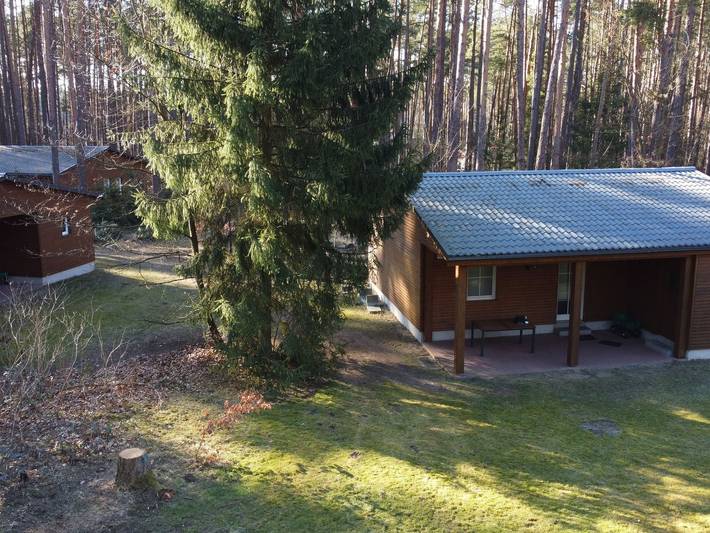 Ferienhaus für 6 Personen, mit Garten und Sauna sowie Terrasse und Seeblick, kinderfreundlich in Lychen - 4