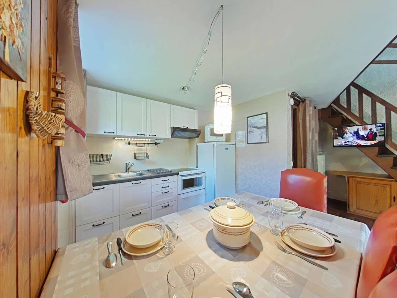 Estudio entero, Estudio acogedor 5 plazas cerca de pistas con aparcamiento in Chinaillon, Le Grand-Bornand