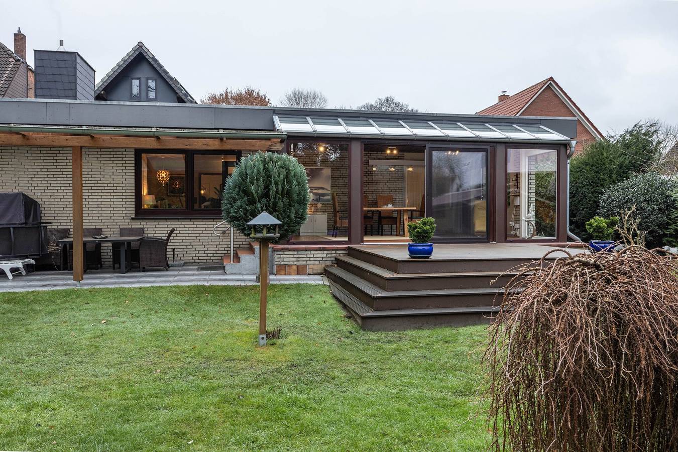Ferienhaus 'Ferienhaus Timm' mit privater Terrasse, Gemeinschaftsgarten und Wi-Fi in Meldorf, Nordseeküste