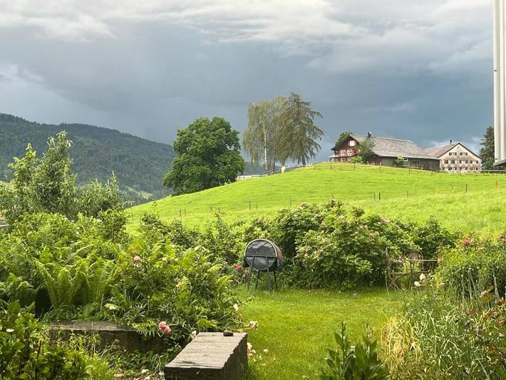 Ferienwohnung für 4 Personen, mit Terrasse und Garten sowie Ausblick in Alberschwende - 3