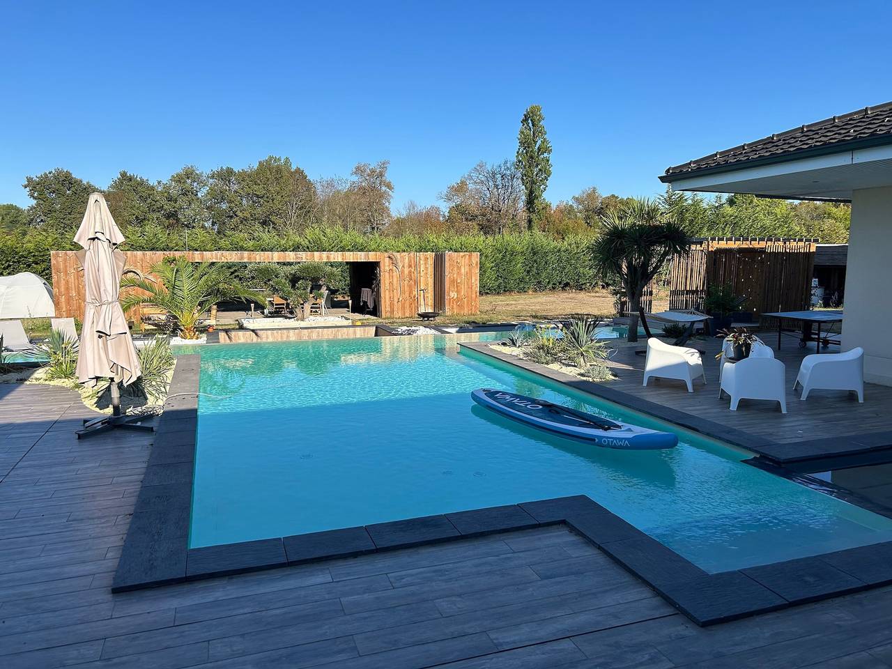 Villa « De L’isle » avec piscine privée, Wi-Fi et climatisation in Camps-sur-l'Isle, Région de Libourne