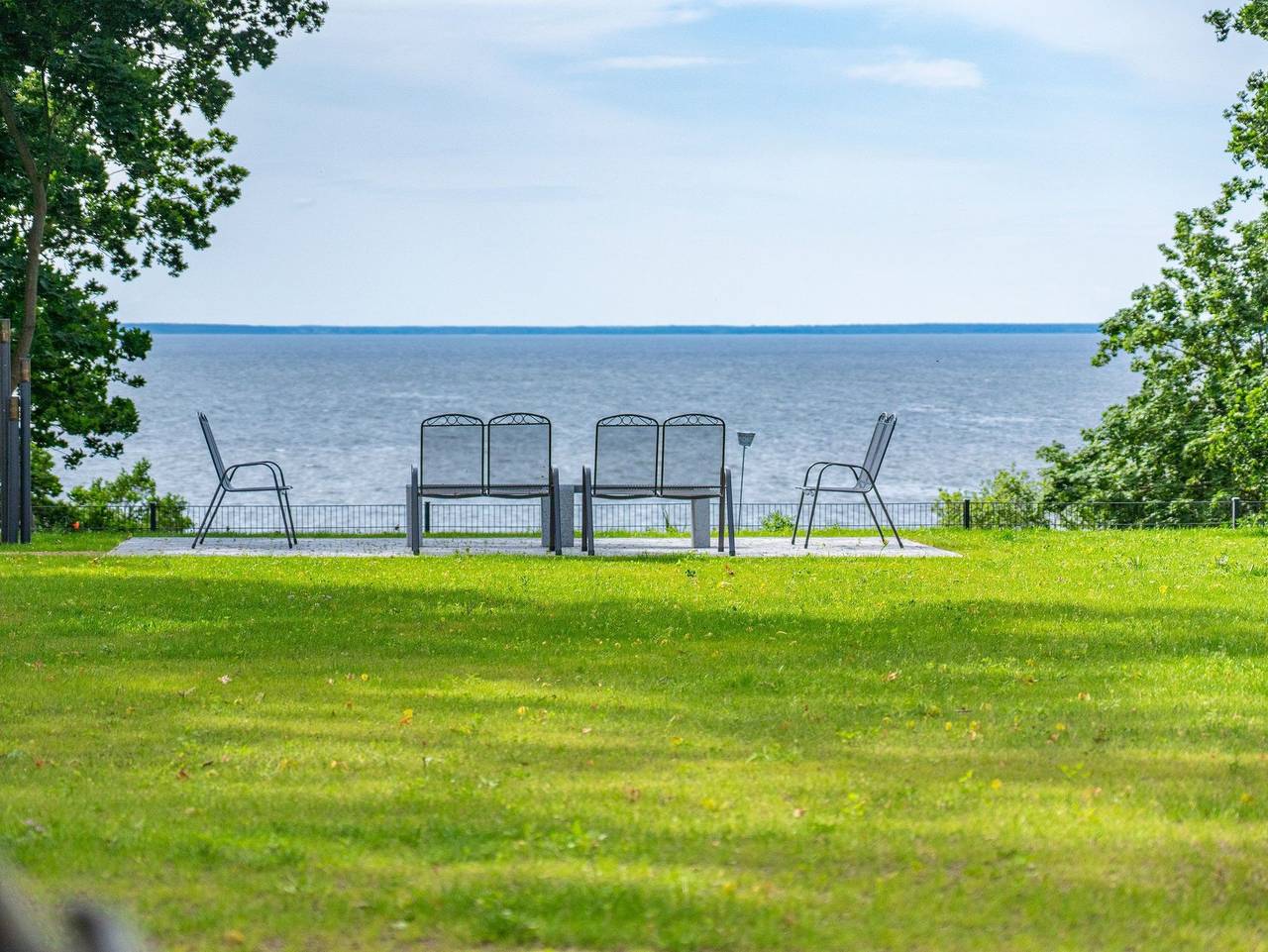 Ganze Ferienwohnung, Terrassenwohnung See-T-Raum 1 - Oase am Haff in Zirchow, Usedom