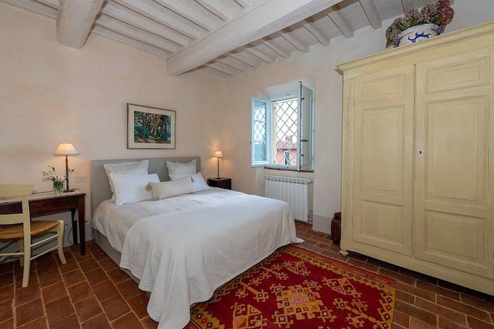 Stilvolles Landhaus mit Meersicht und Pool 8 Gäste, optional Poolhaus +2 in Massarosa, Italienische Riviera