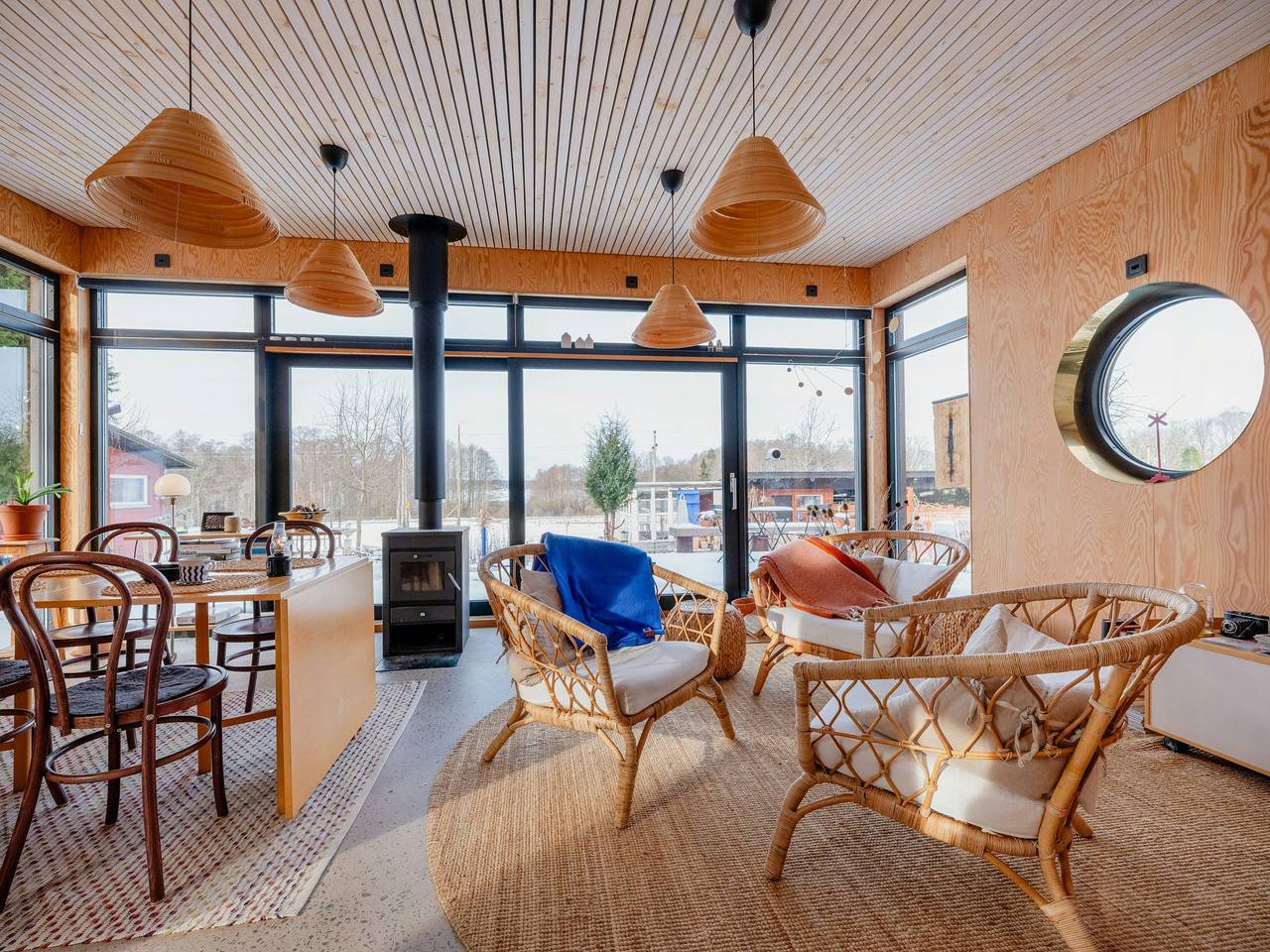 Moderne Ferienhaus mit Terrasse in Vidöstern in Värnamo, Jönköpings län