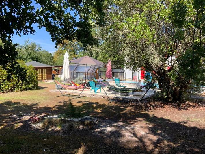 Chambre d’hôte pour 4 personnes, avec piscine ainsi que vue et jardin, animaux acceptés dans Parc naturel régional des Landes de Gascogne - 4