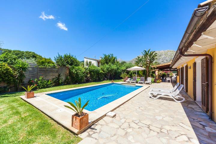 Finca mit Hund für 6 Personen, mit Garten, kinderfreundlich in Pollença - 4