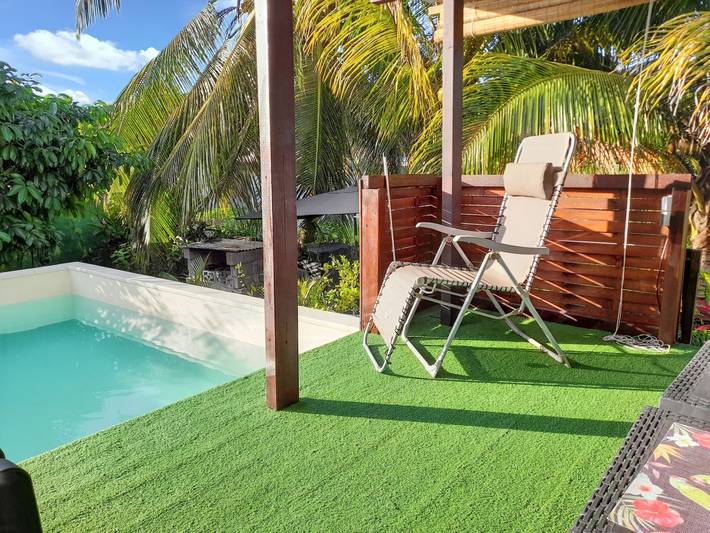 Location de vacances pour 2 personnes, avec terrasse et piscine en Guadeloupe - 2