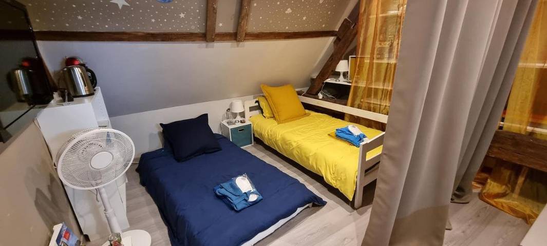 Location de vacances pour 2 personnes, avec piscine ainsi que jardin et terrasse à Channay-sur-Lathan - 3