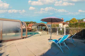 Gîte pour 2 personnes, avec jardin à Castelnaud-la-Chapelle