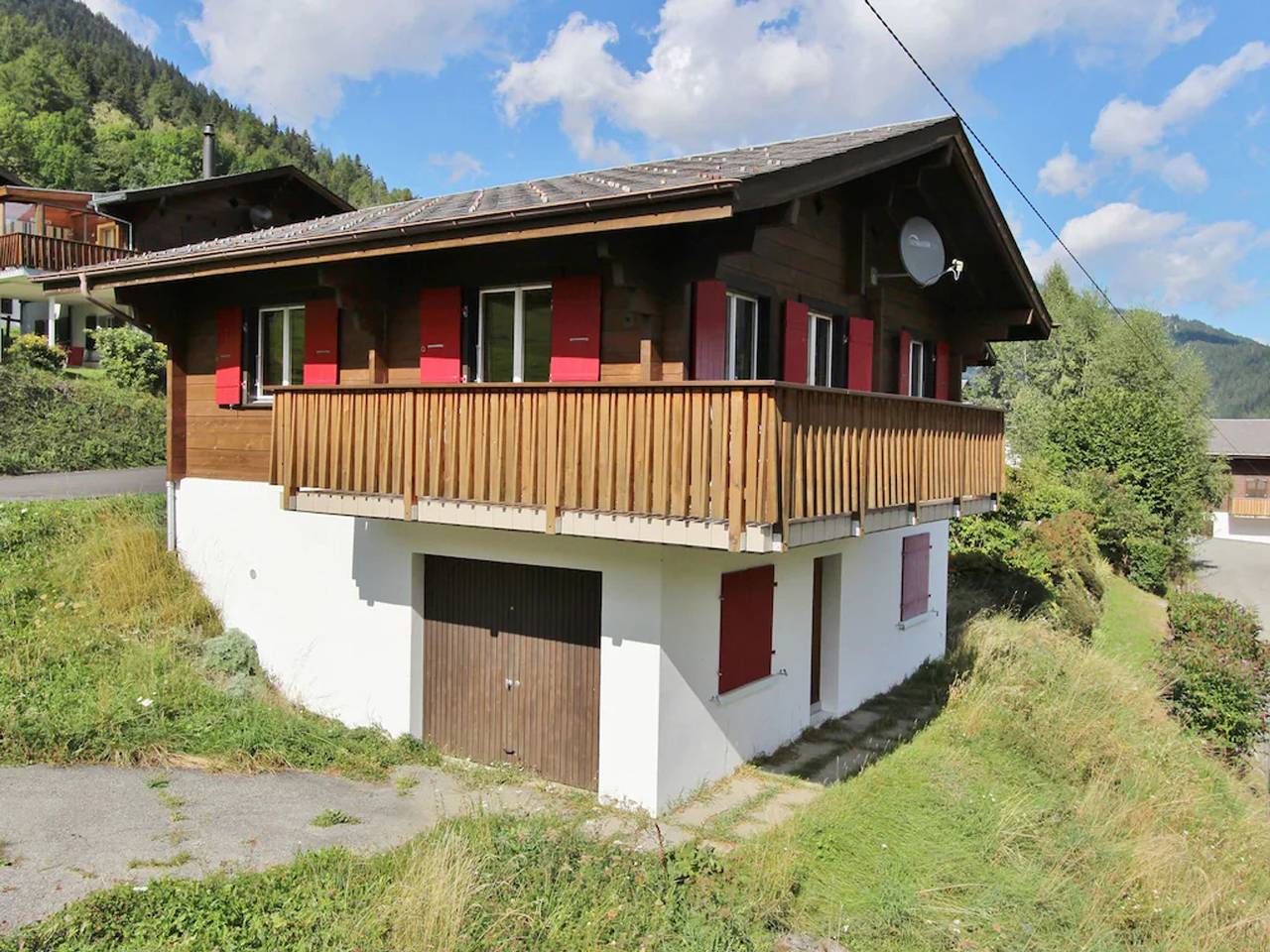 Hilltop Chalet in Fiesch with Balcony in Fiesch, Aletsch Arena