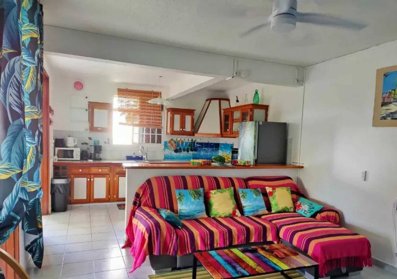 Charming house with sea view in Vieux-Habitants in Vieux-Habitants, Guadeloupe (Caribbean)