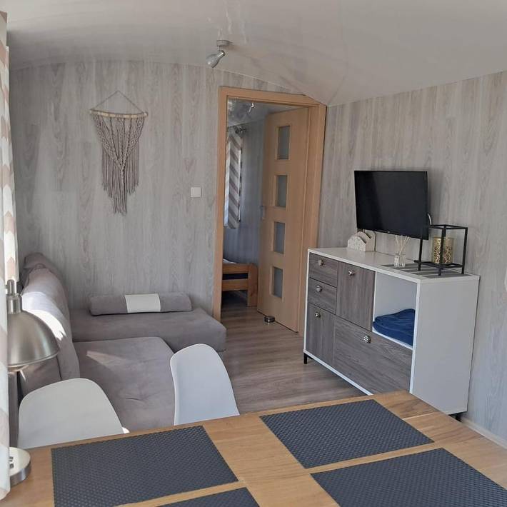 Kemping dla 6 osób, z widok w Wyspa Wolin