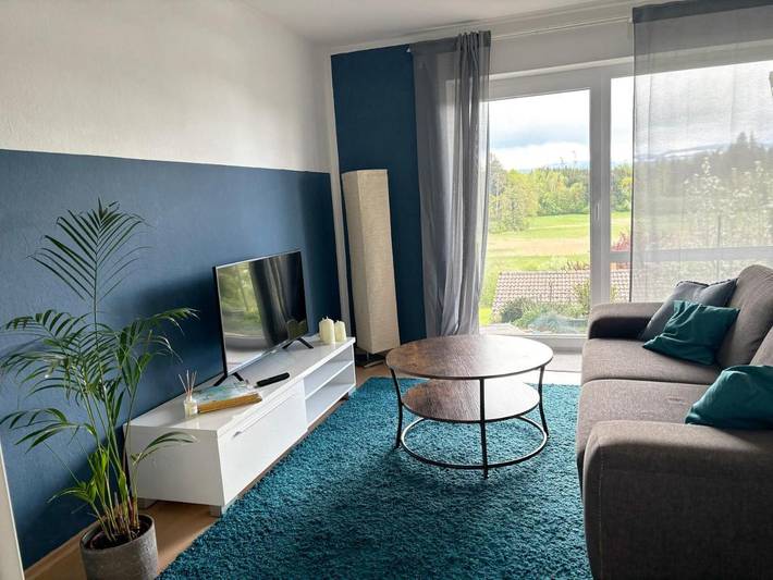 Ferienwohnung für 3 Personen, mit Garten und Seeblick sowie Ausblick, mit Haustier in Wangen - 2