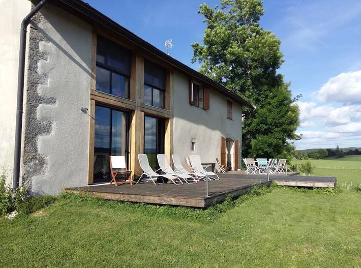 Location de vacances pour 15 personnes, avec jardin et terrasse dans le Jura - 3