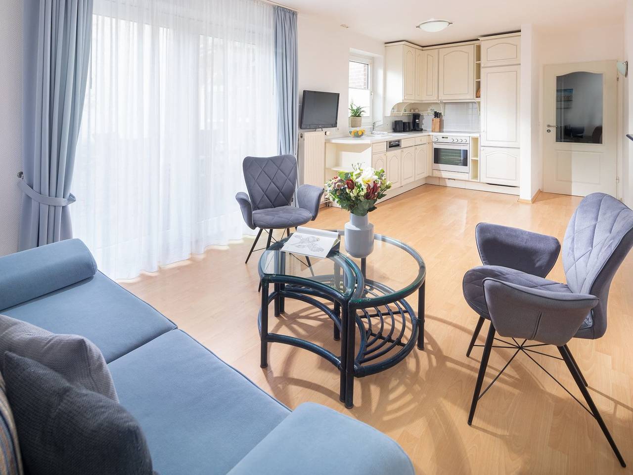 Ganze Ferienwohnung, Gute Zeit - Gute Zeit in Norderney Weststrand, Norderney