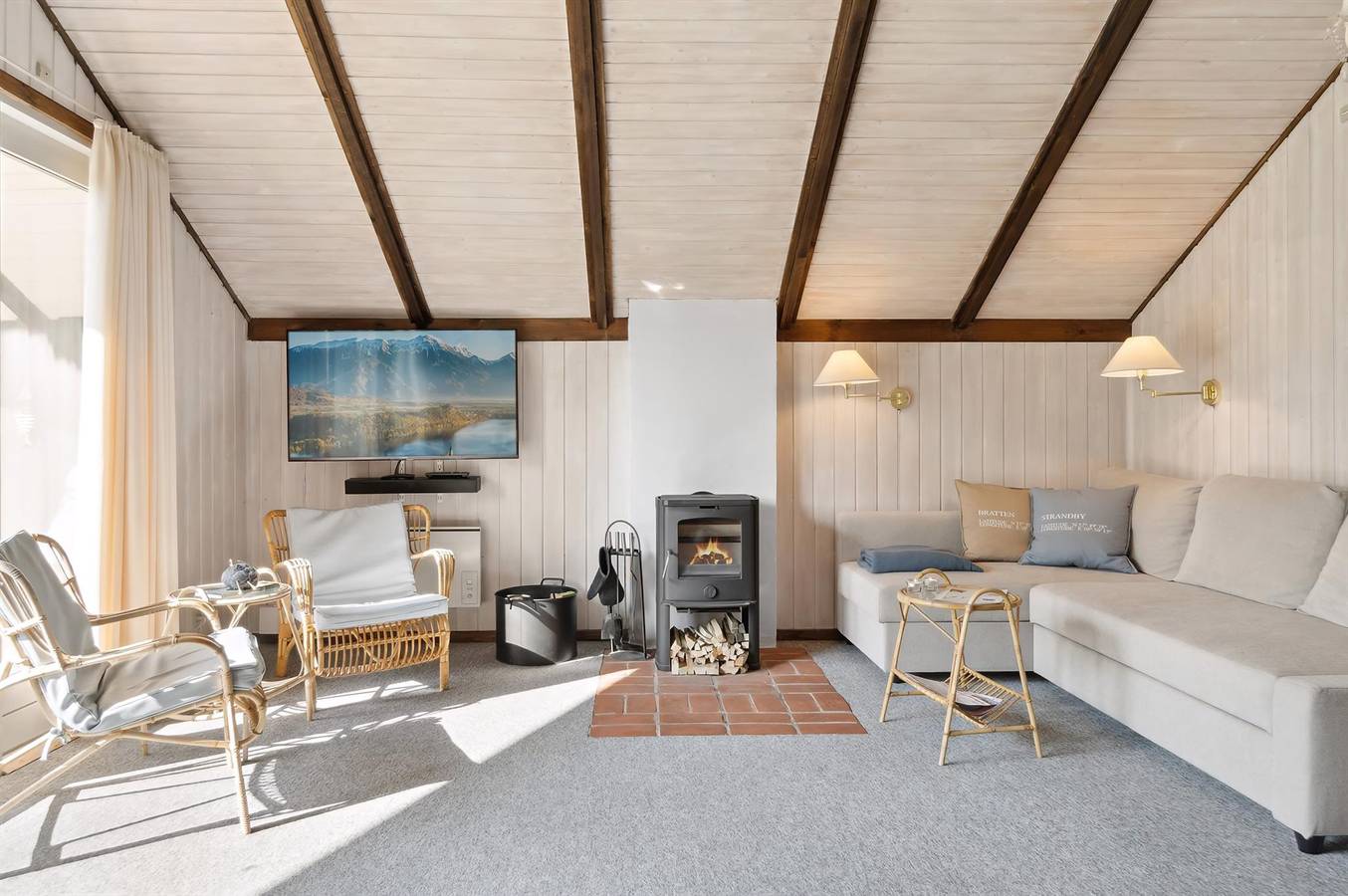 Pet friendly home in Jerup with Wifi in Bratten, Jerup