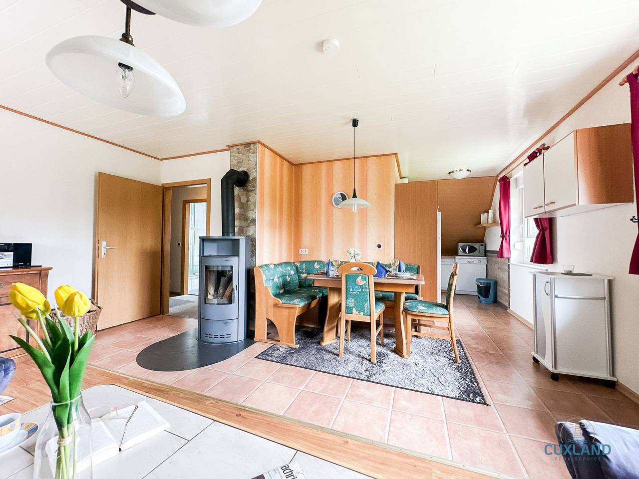 Ganze Wohnung, Fewo Medemblick mit Kanusteg - Ihlienworth in Ihlienworth, Cuxland